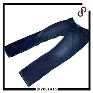 Paige Womens‎ Skyline Mid Rise Stretch Denim Skinny Jeans Dark Wash Blue Size 29